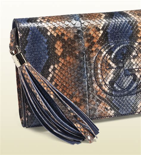 gucci python bag for sale|gucci blue python bag.